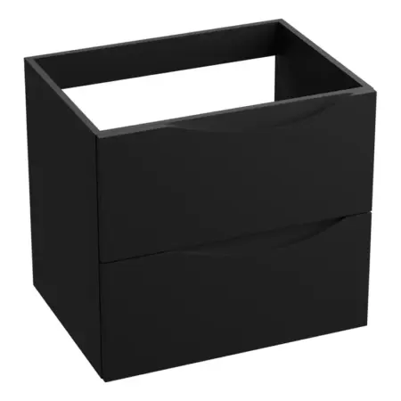 Waschbeckenschrank KOLORADO 60 - Schwarz matt