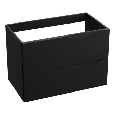 Waschbeckenschrank KOLORADO 80 - Schwarz matt