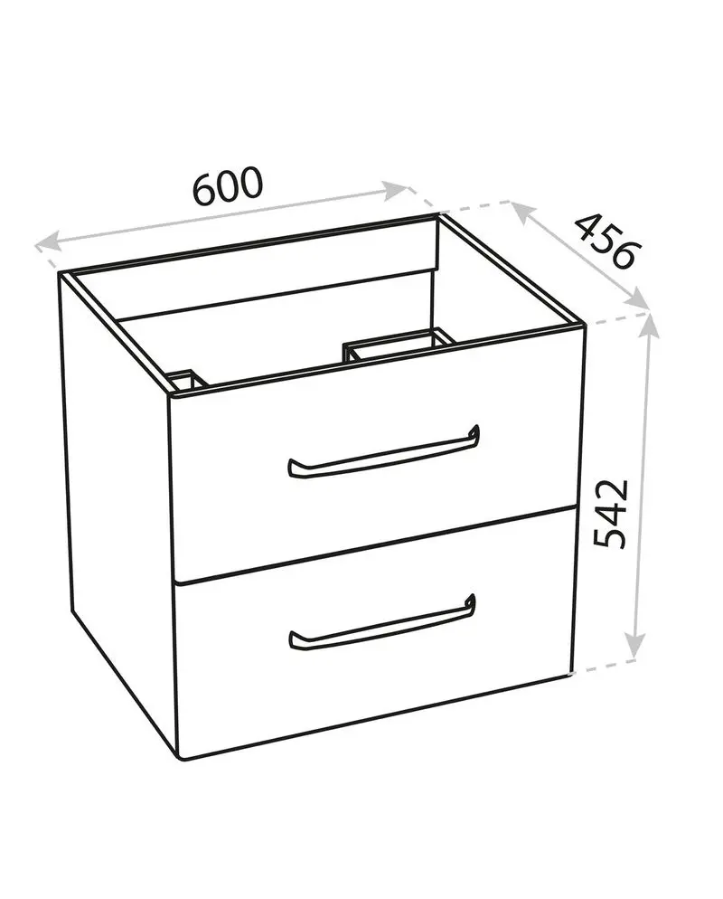 Waschbeckenschrank NEVADA 60 – Bild 2
