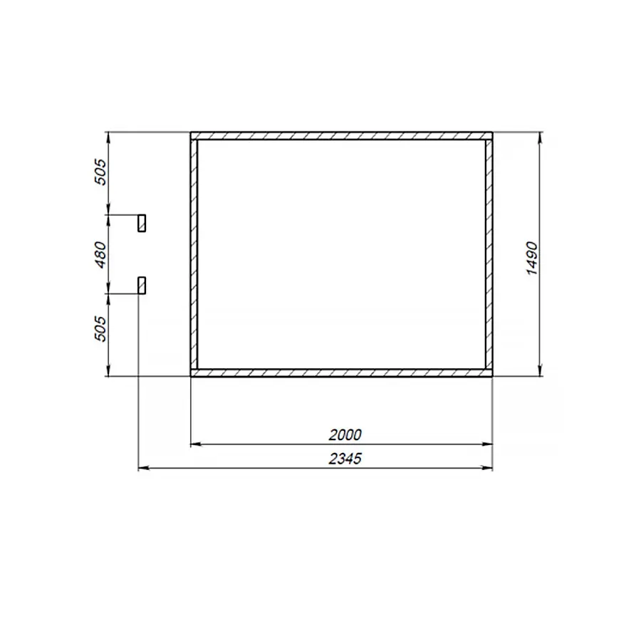 Model Compact Fassauna Kiefernholz inkl. E-Ofen – Bild 7