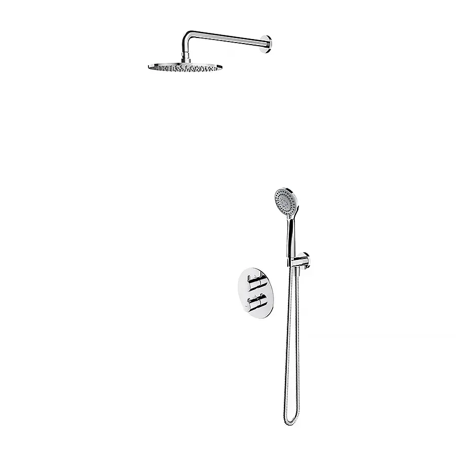 Unterputz-Duschsystem mit Thermostat